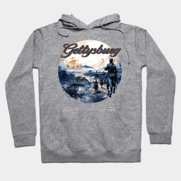 Gettysburg Horizon Hoodie by Dead Is Not The End